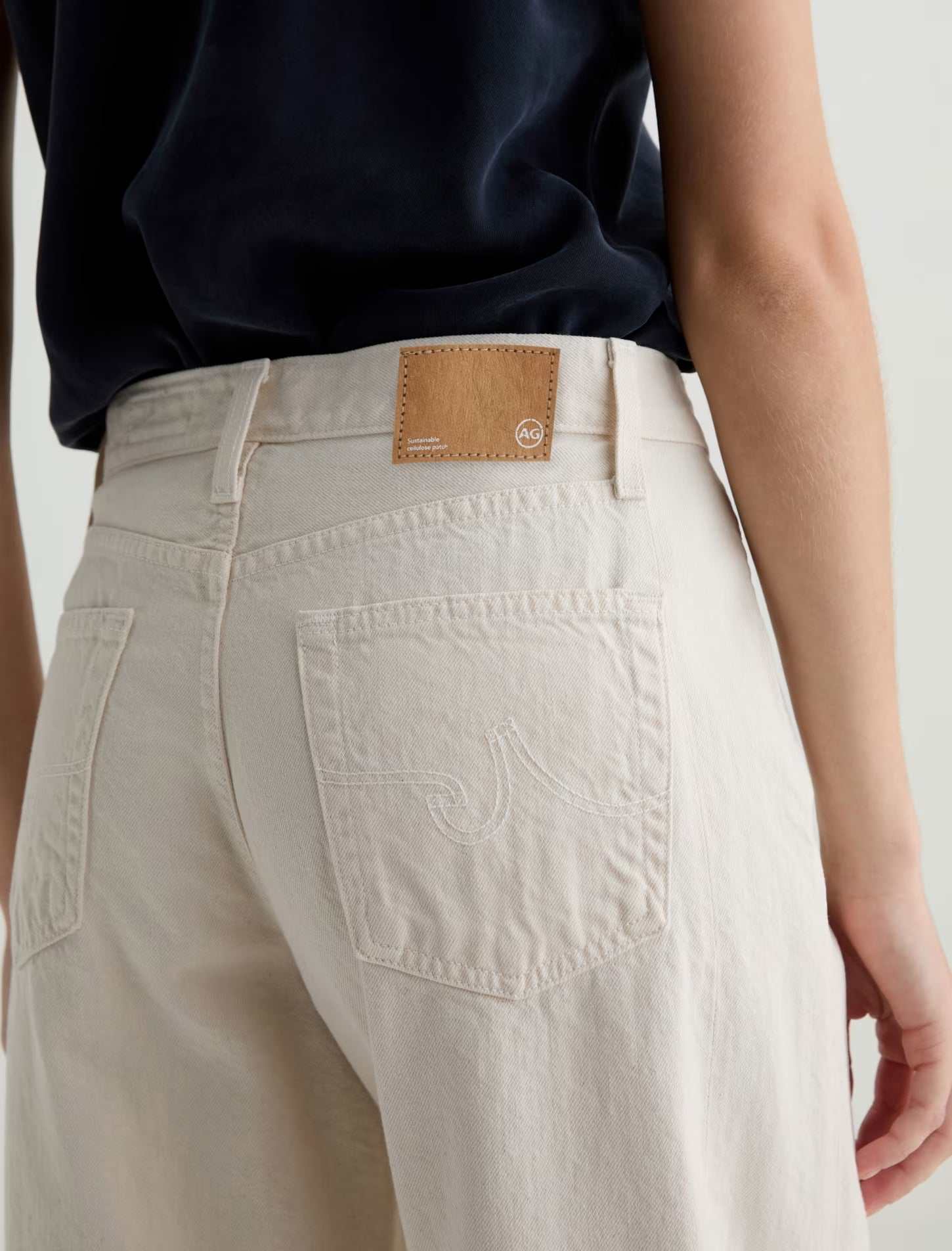 Adriano Goldschmied Hattie Crop Opal Stone