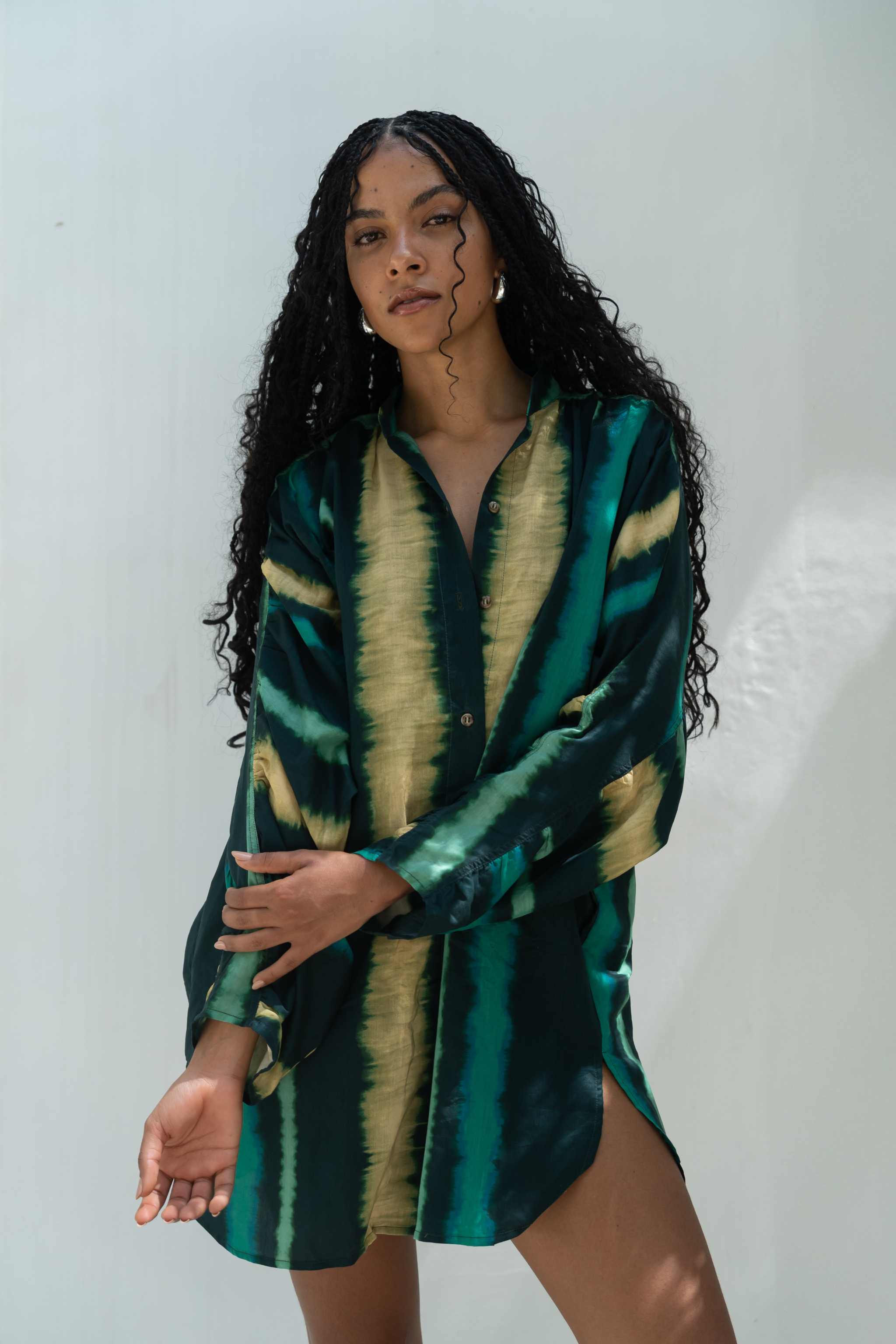 Sara Fox Lume Shirt Dress