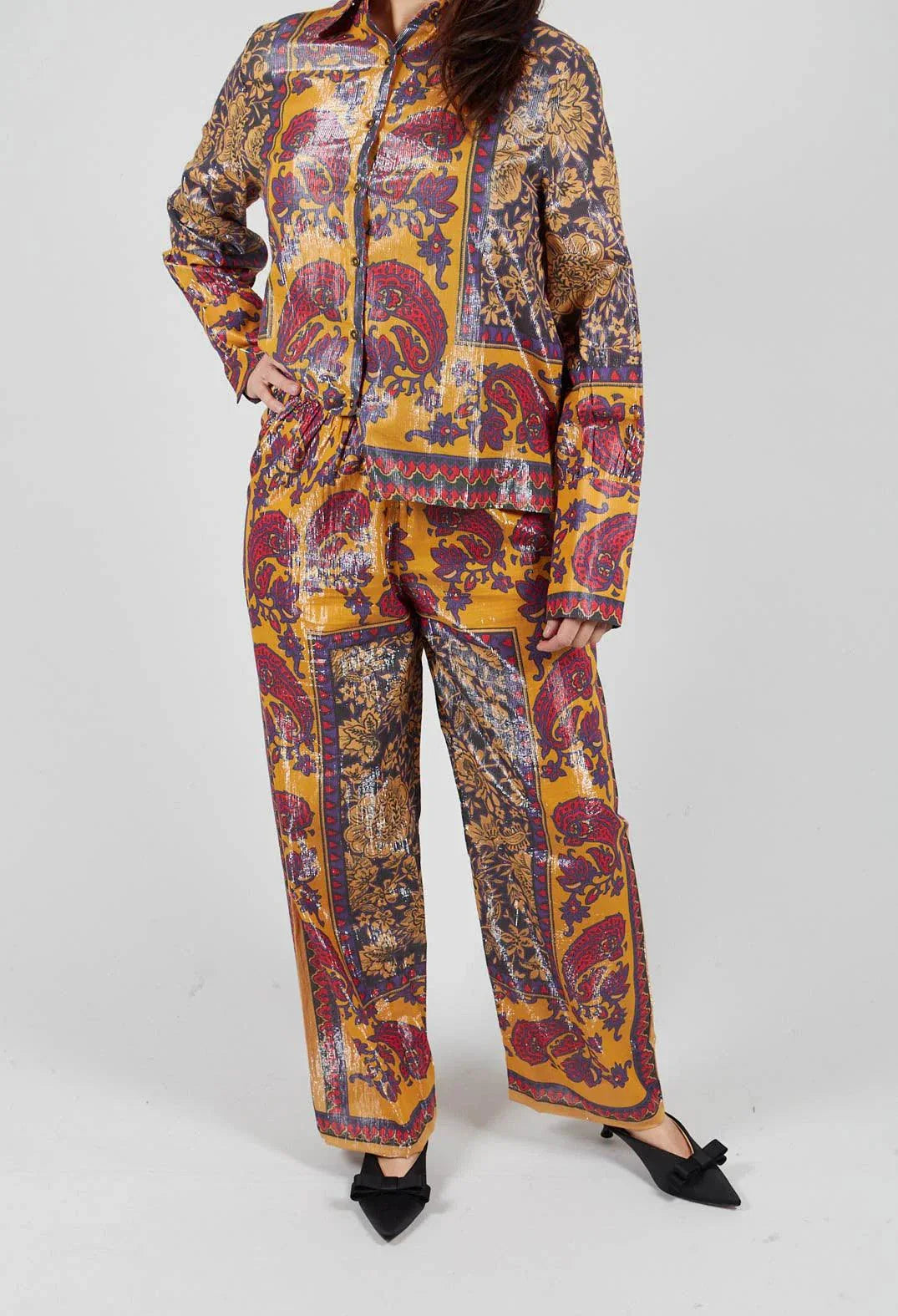 Mes Demoiselles Ferrante Trousers Yellow