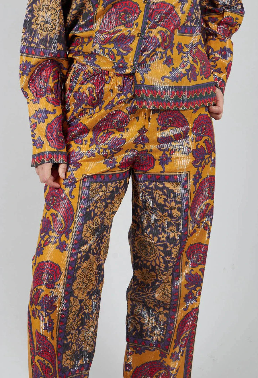 Mes Demoiselles Ferrante Trousers Yellow
