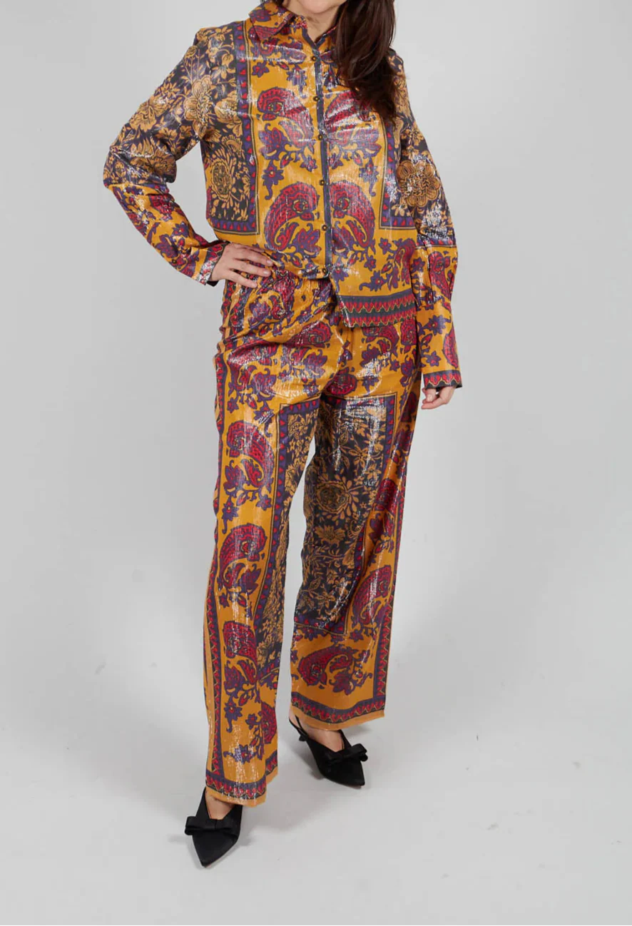Mes Demoiselles Ferrante Trousers Yellow