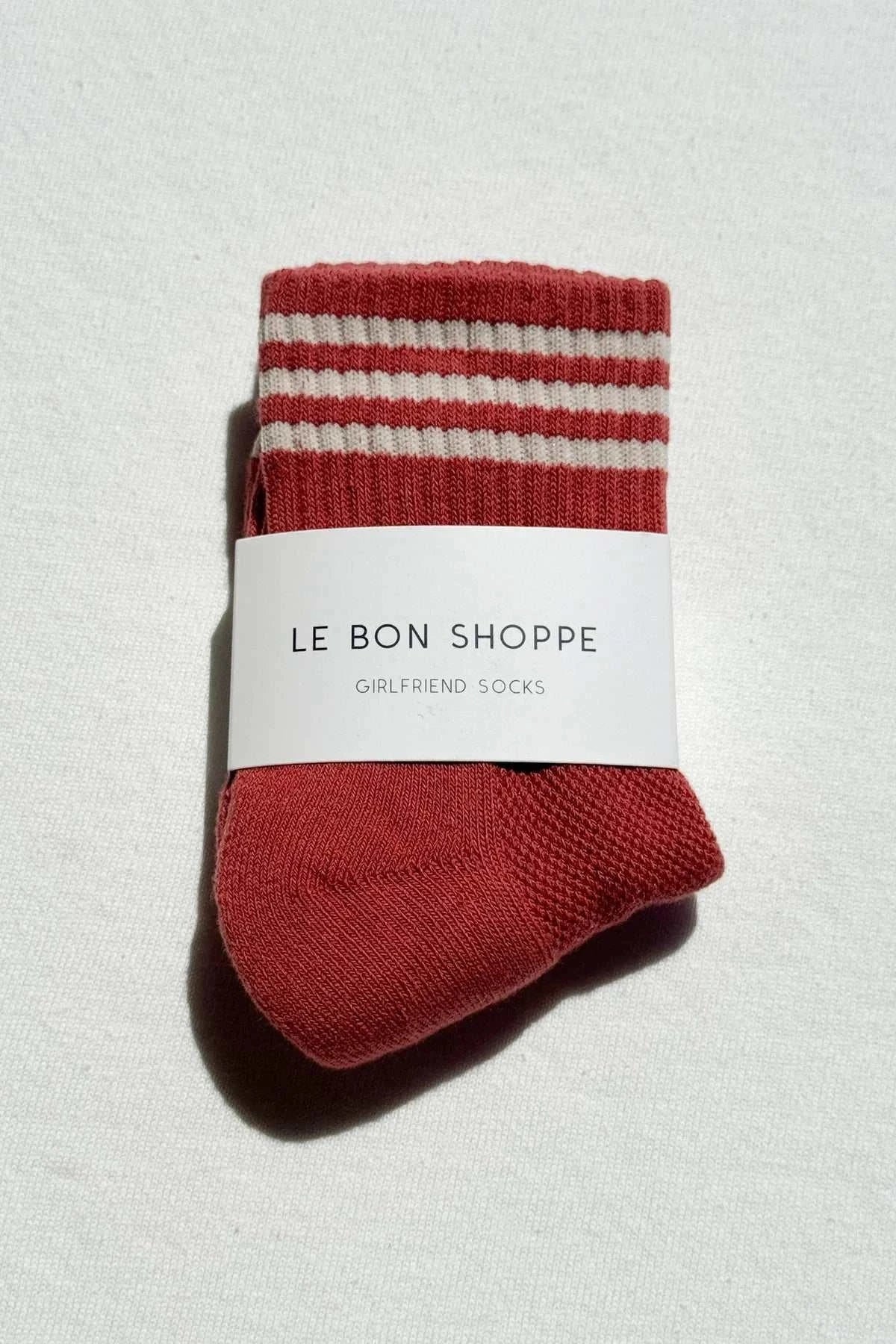Le Bon Shoppe Girlfriend Socks Terracotta