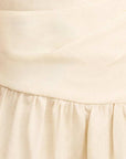 Shona Joy Gigi One Shoulder Maxi Dress Ecru