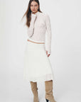 Rowie Galo Flower Lace Top Creme