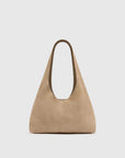 St Agni Suede Soft Bag Papyrus