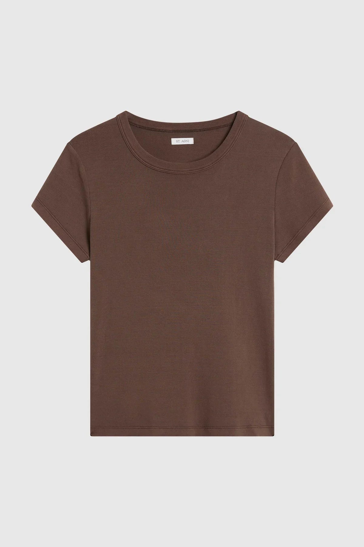 St Agni Organic Cotton Baby Tee Fudge