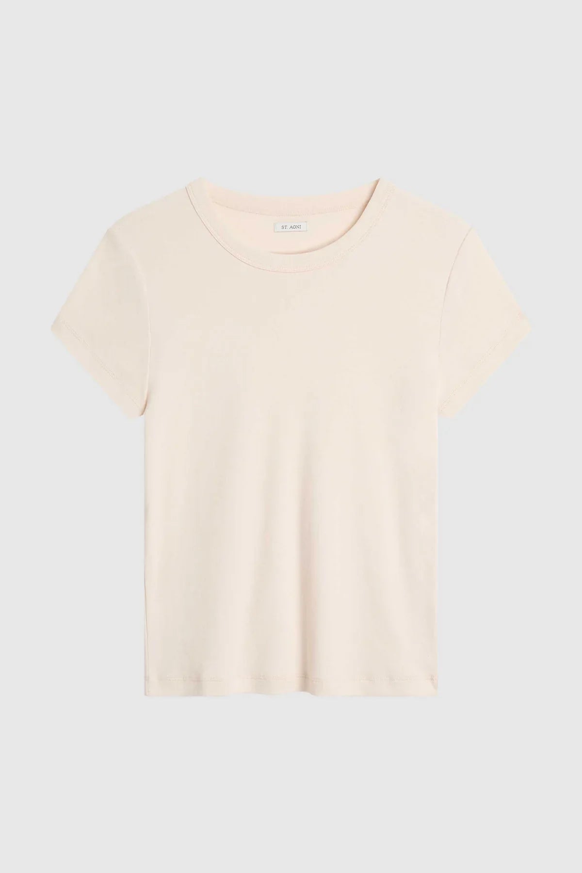 St Agni Organic Cotton Baby Tee Shell Pink