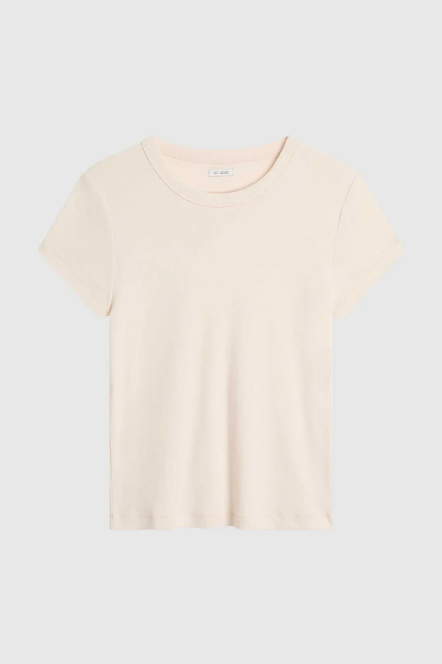 St Agni Organic Cotton Baby Tee Shell Pink
