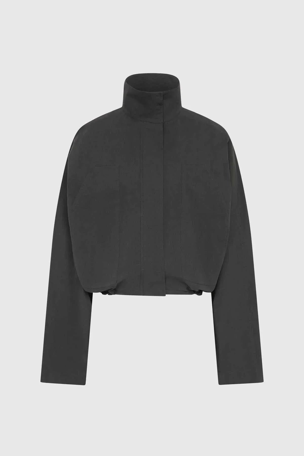 St Agni Technical Cotton Carpenter Jacket Iron Glaze