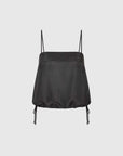 St Agni Woven Check Drawstring Cami