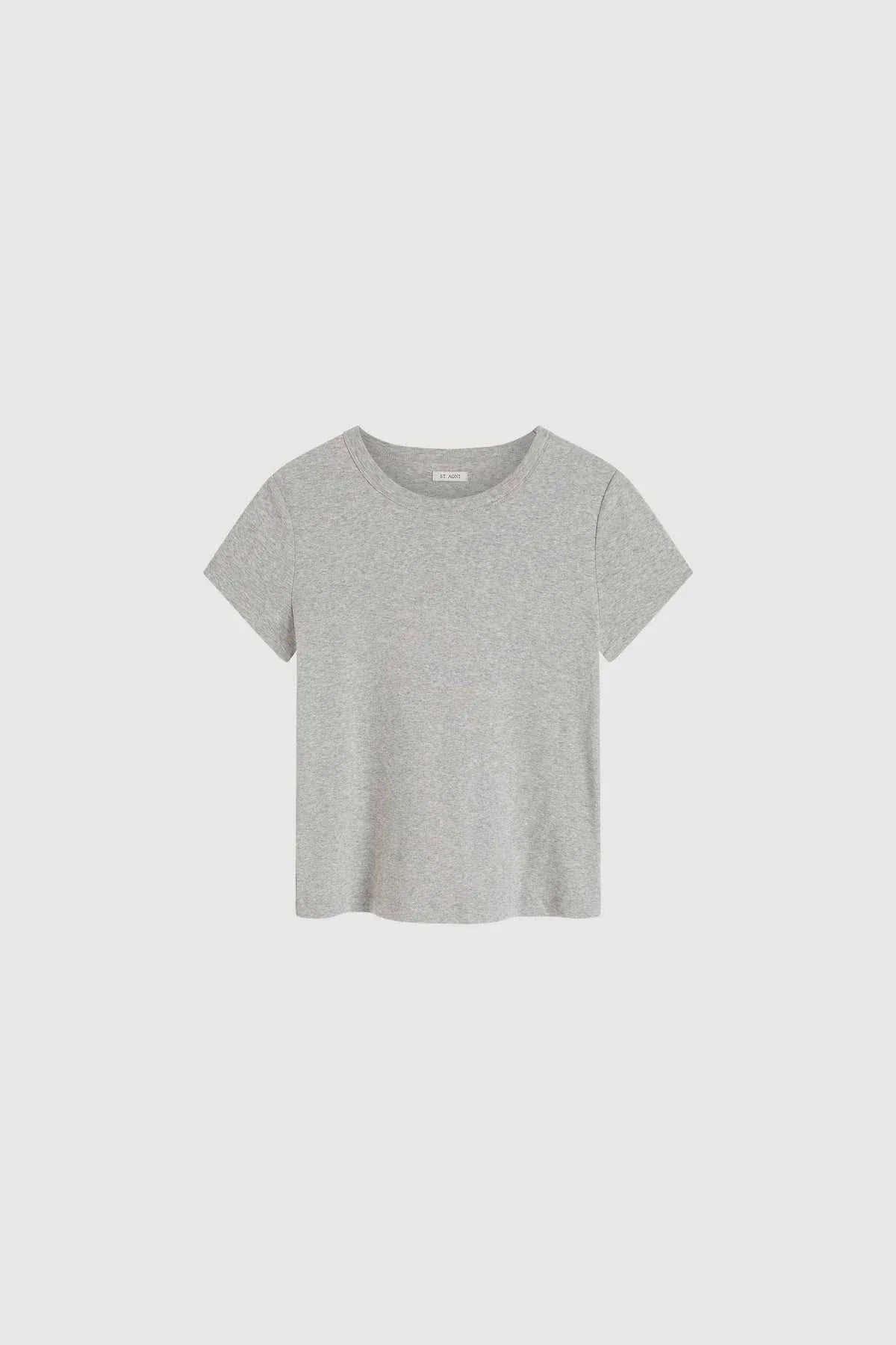 St Agni Organic Cotton Baby Tee Grey Marle