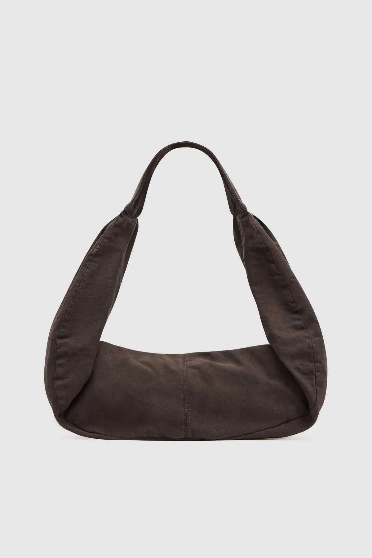 St Agni Canvas Large Crossbody Bag Ash