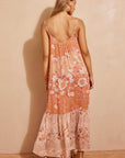 Spell Isola Strappy Dress Sunfade Pink
