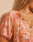 Spell Isola Short Sleeve Blouse Sunfade Pink