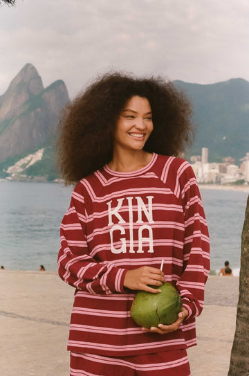 Kinga Csilla Hades Stripe Romey Sweater