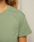 Perfectwhitetee Harley Short Sleeve Crew Neck Aloe