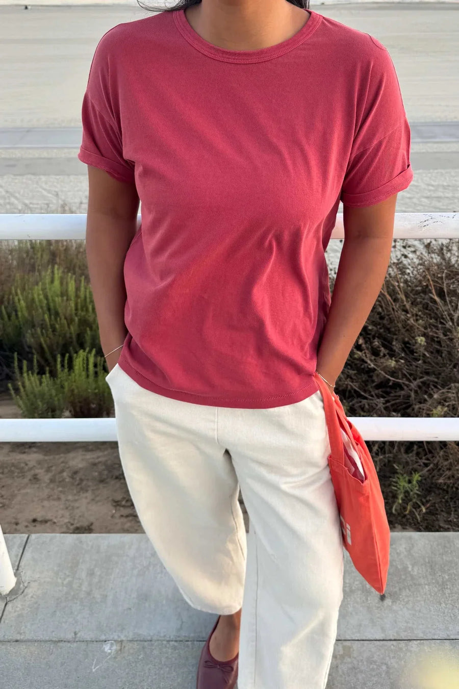 Le Bon Shoppe Her Tee Crayon Red