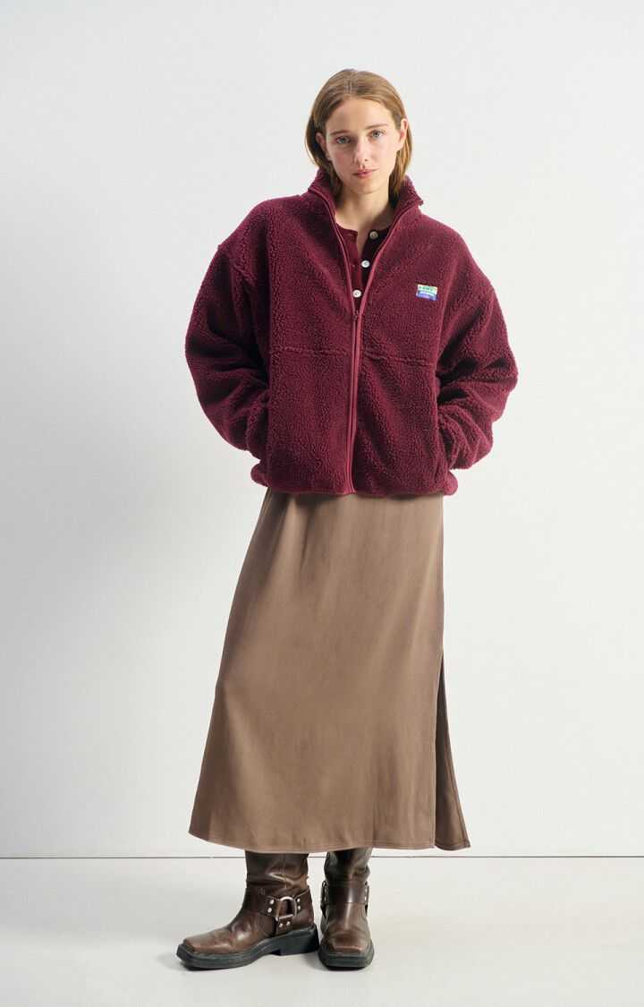 American Vintage Hoktown  Jacket Burgundy Melange