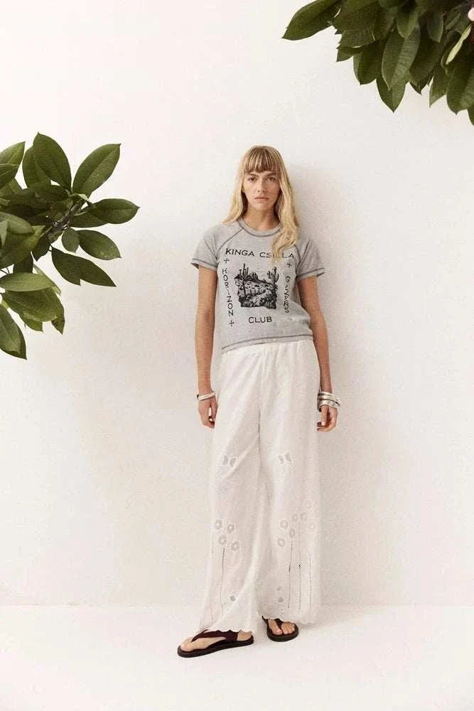Kinga Csilla Horizon Gazers Mini Tee Grey