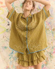 Kinga Csilla Hulia Check Token Shirt