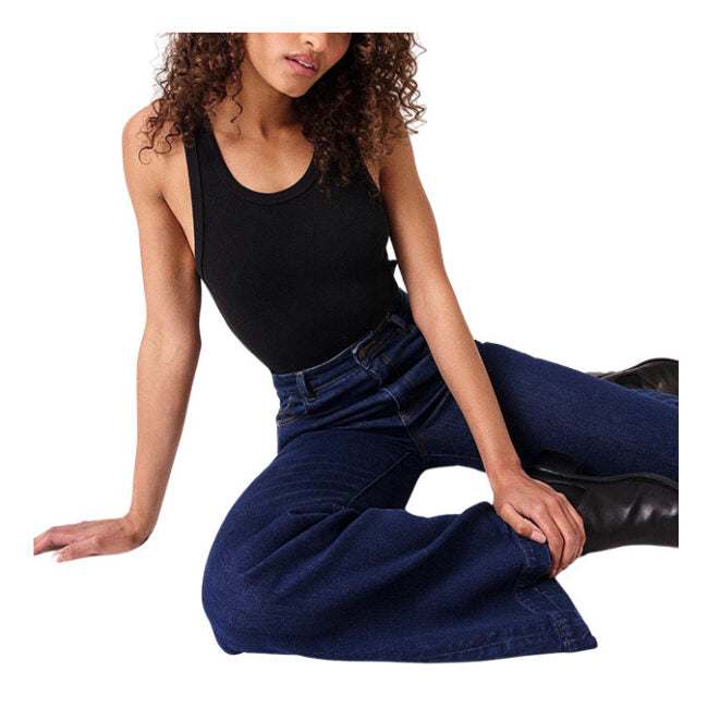 Rollas Heavy Rib Toni Tank Vinatge Jet Black