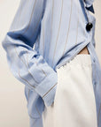 Elka Collective Henry Stripe Shirt Blue