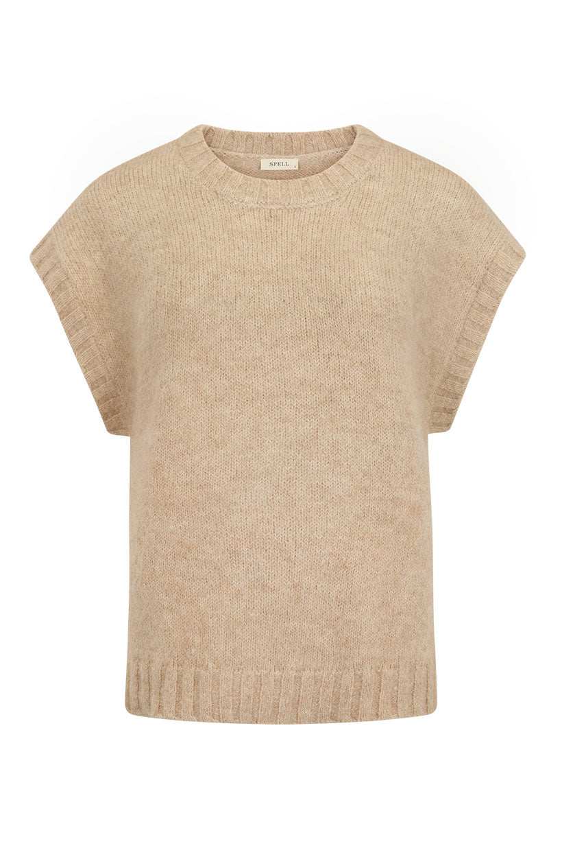 Spell Darcy Vest Sand 