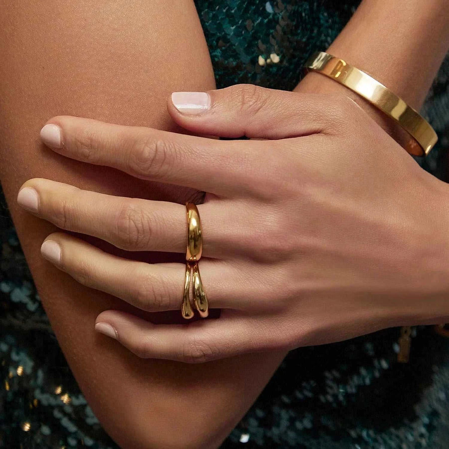 Arms of Eve Charli Gold Ring