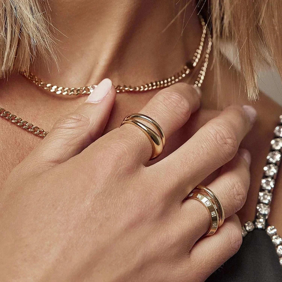 Arms of Eve Charli Gold Ring