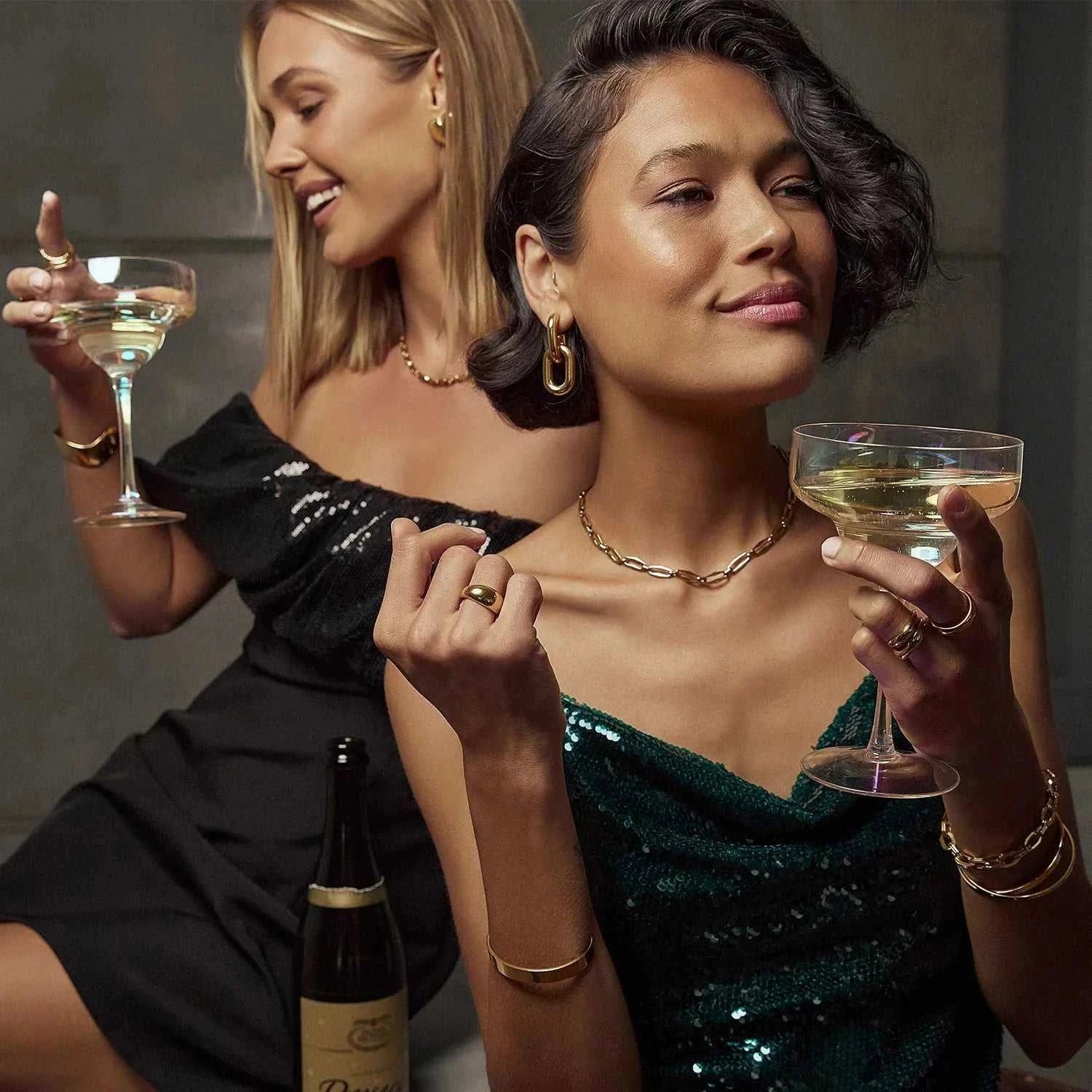 Arms of Eve Leo Gold Necklace