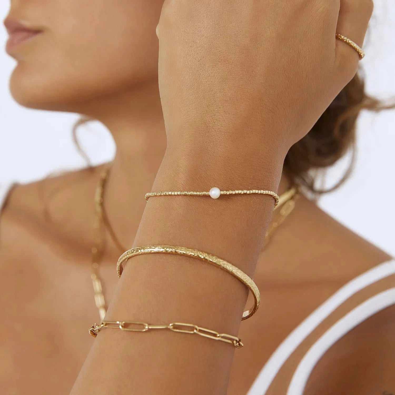Arms of Eve Santana Gold Bracelet