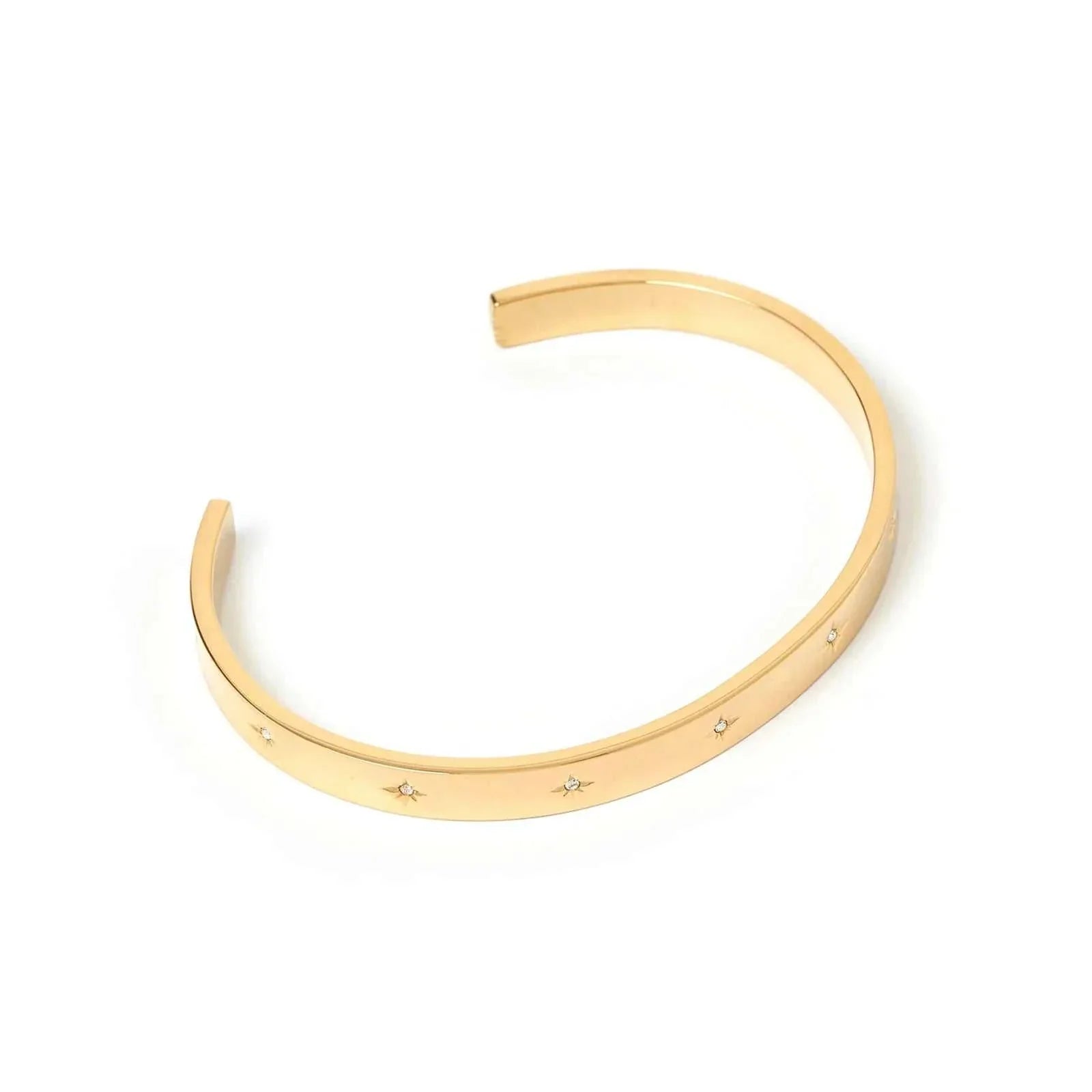 Arms of Eve Gemma Cuff Gold.