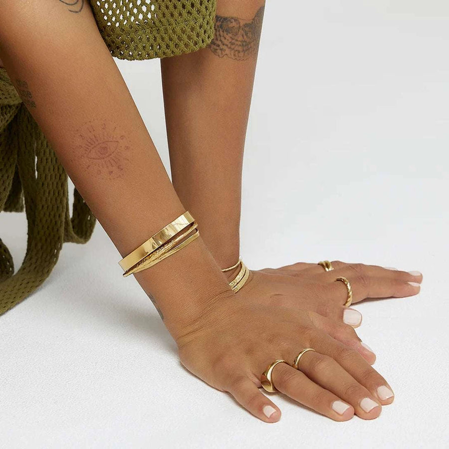 Arms of Eve Natasha Gold Cuff