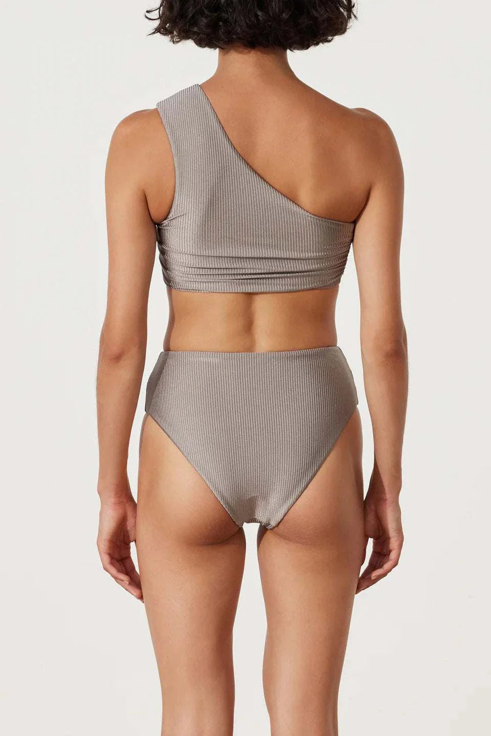 Zulu and Zephyr Pewter Rib Top.