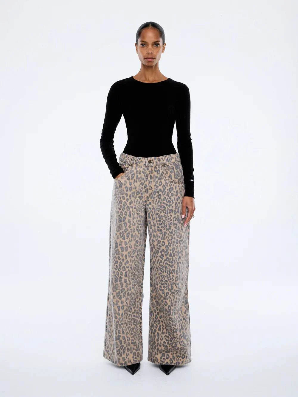 Ena Pelly Wynn Animal Jean Leopard