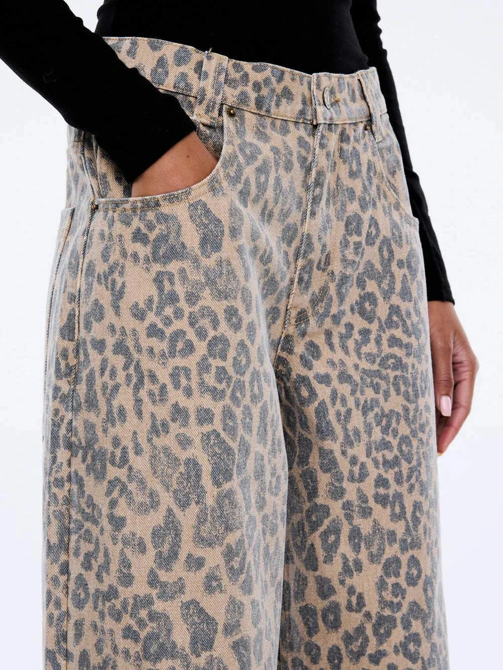 Ena Pelly Wynn Animal Jean Leopard