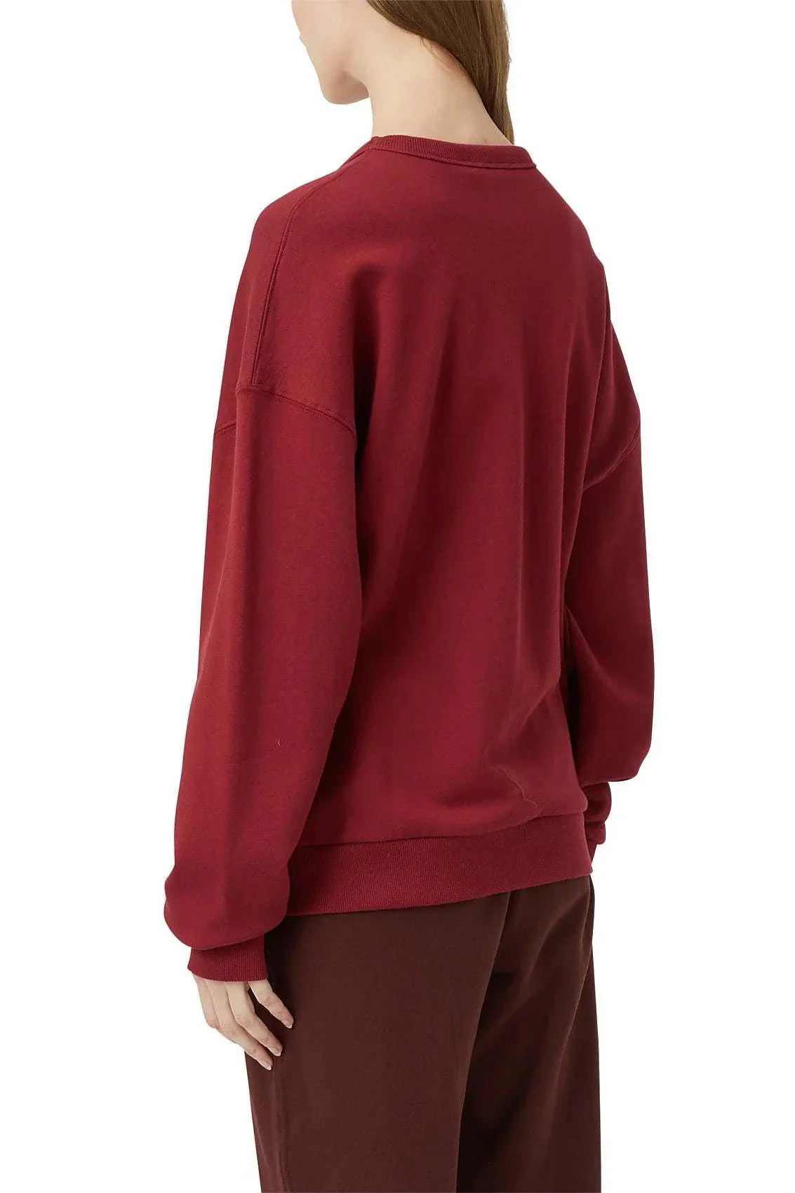 Camilla and Marc Monica Crew Burgundy