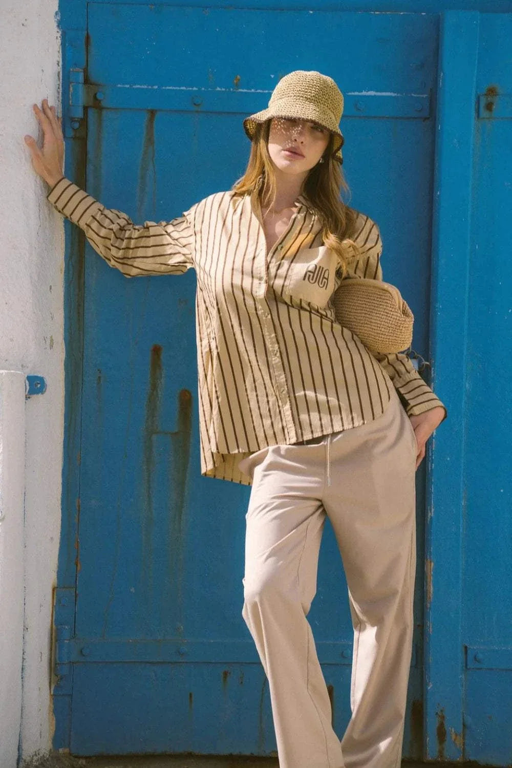 Araminta James AJJA Pocket Shirt Sand