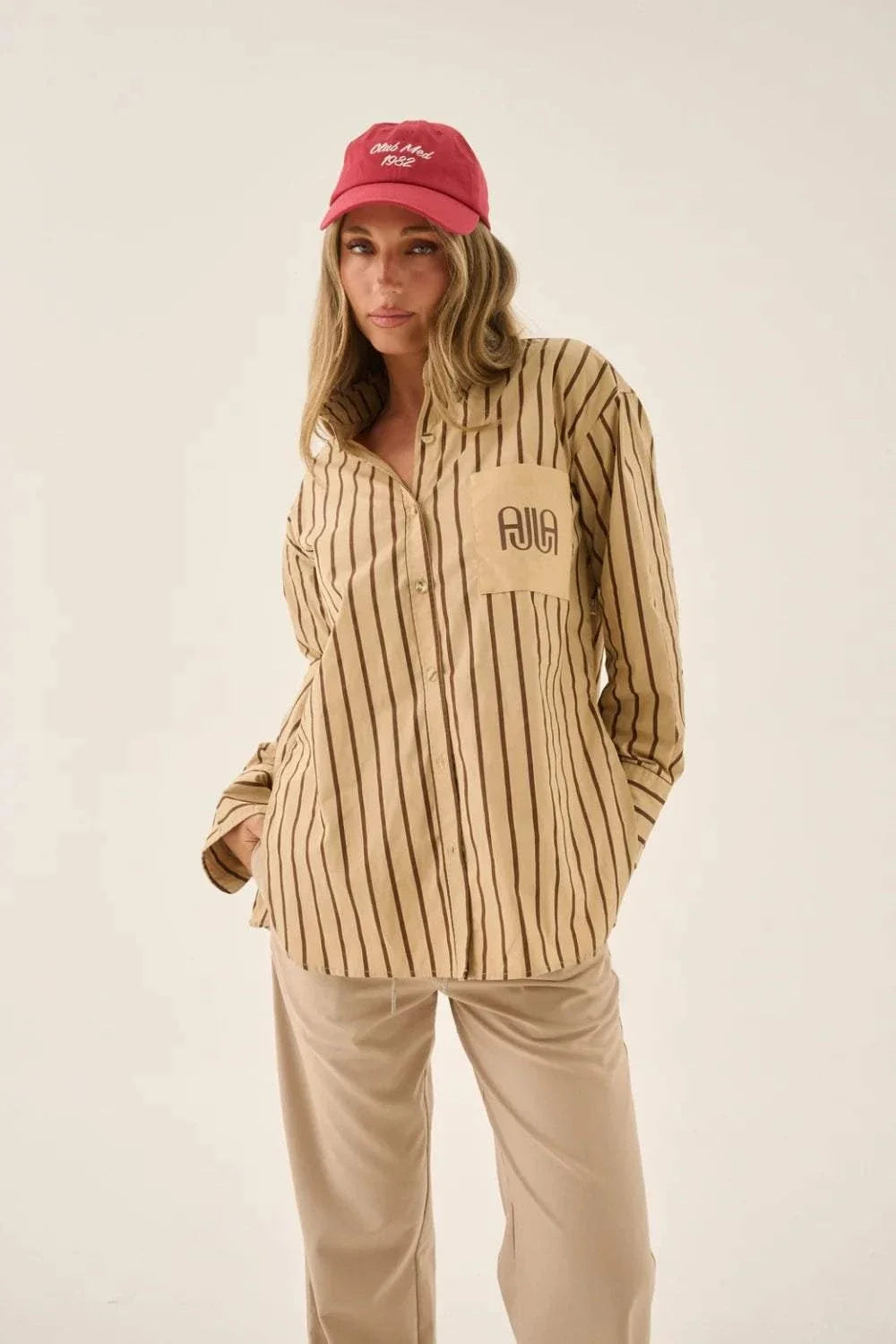 Araminta James AJJA Pocket Shirt Sand