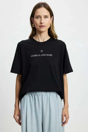 Camilla and Marc Grayson Tee Black