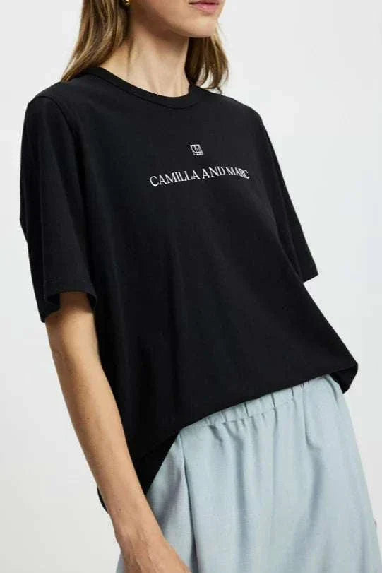 Camilla and Marc Grayson Tee Black