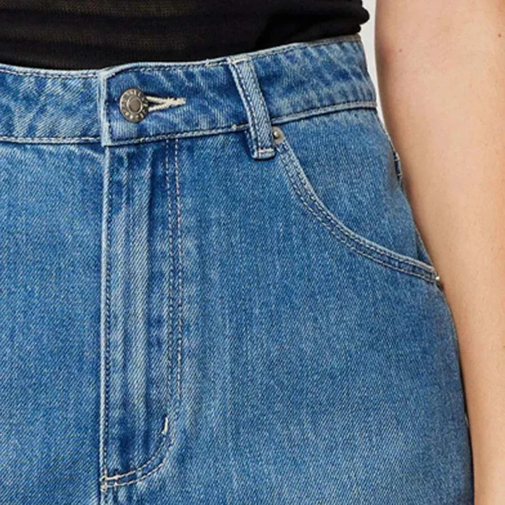 Rollas Super Mirage True Blue Short Mid Vintage Indigo