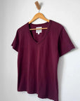 Le Bon Shoppe La Vie Tee Maroon