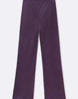 Silk Laundry Bias Cut Pants Blackberry