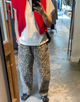 Le Bon Shoppe Arc Pants Leopard