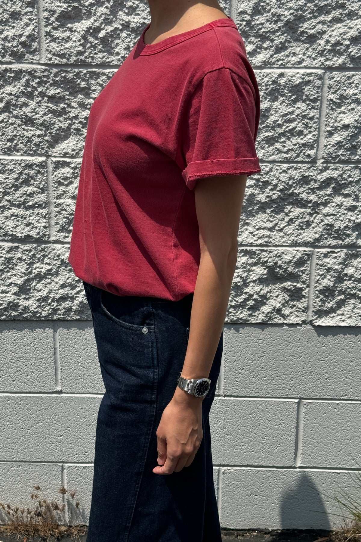 Le Bon Shoppe Organc Vintage Boy Tee Crayon Red