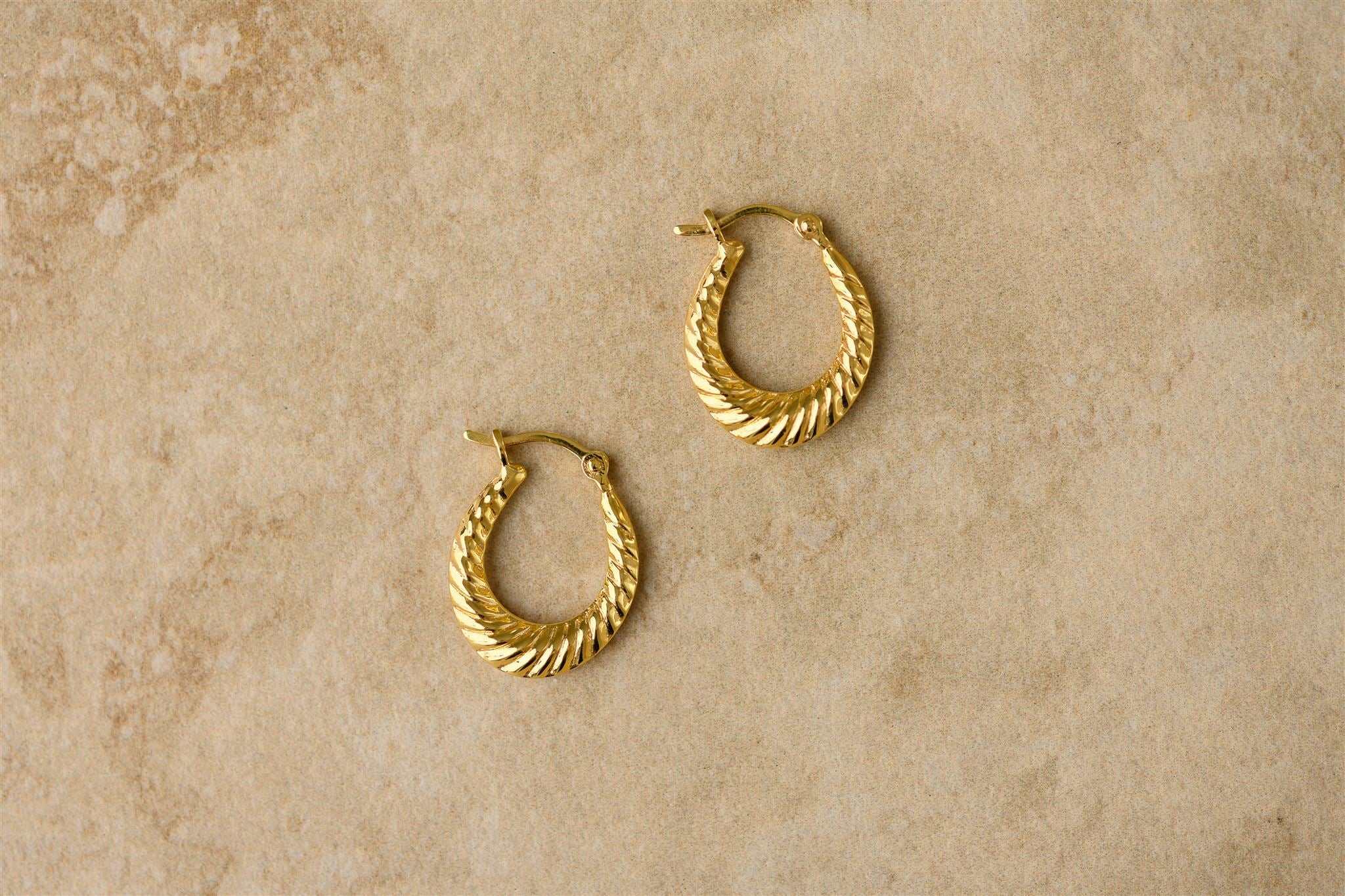 Indigo and Wolfe Iris Earrings