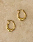 Indigo and Wolfe Iris Earrings
