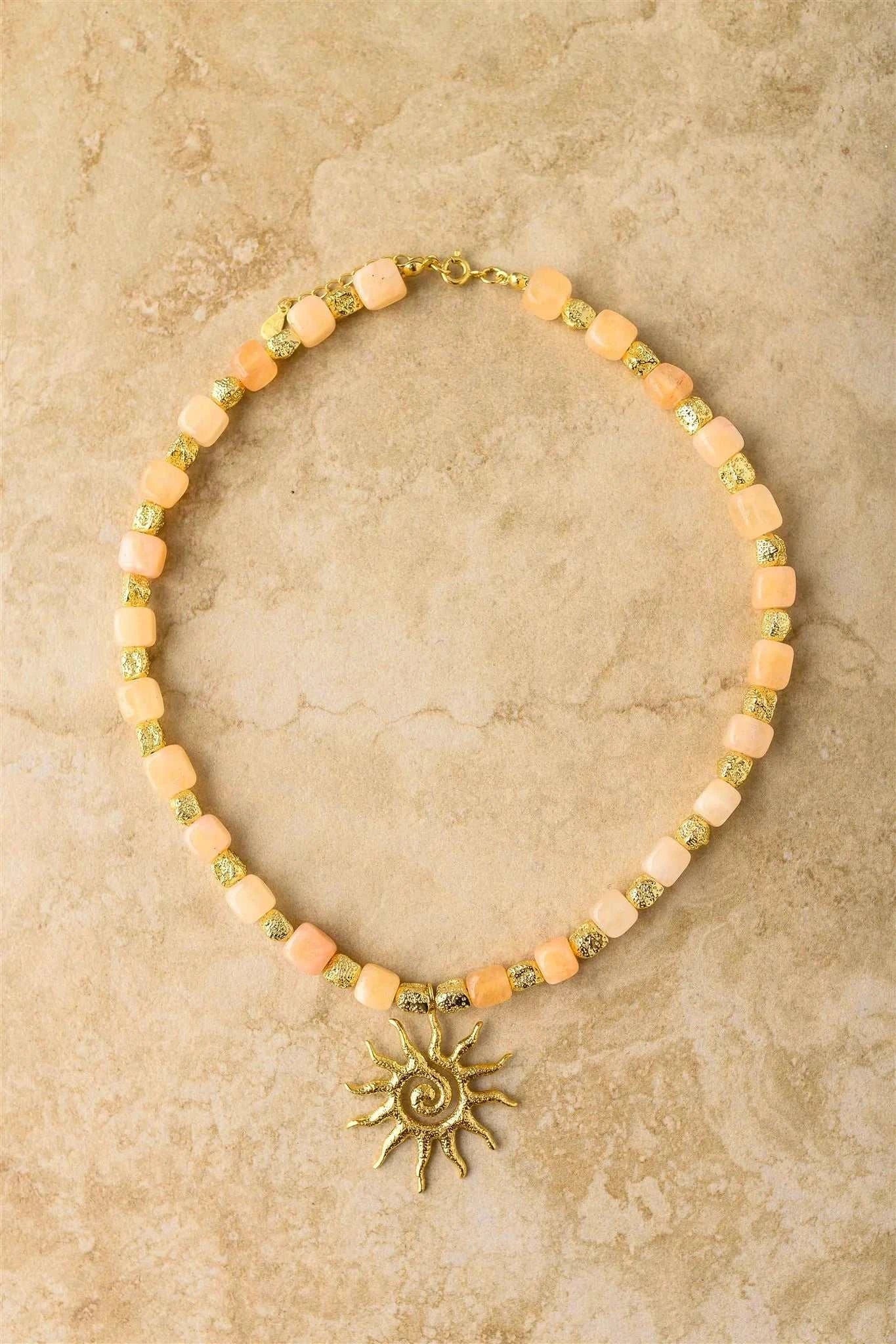 Indigo and Wolfe Aluna Necklace