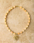 Indigo and Wolfe Aluna Necklace